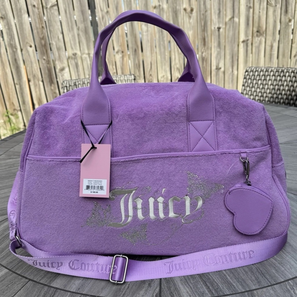 Juicy couture wingin it duffle bag